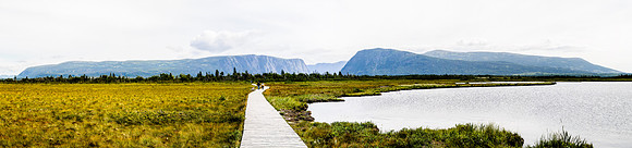 Boardwalk at Western Brook Pond
